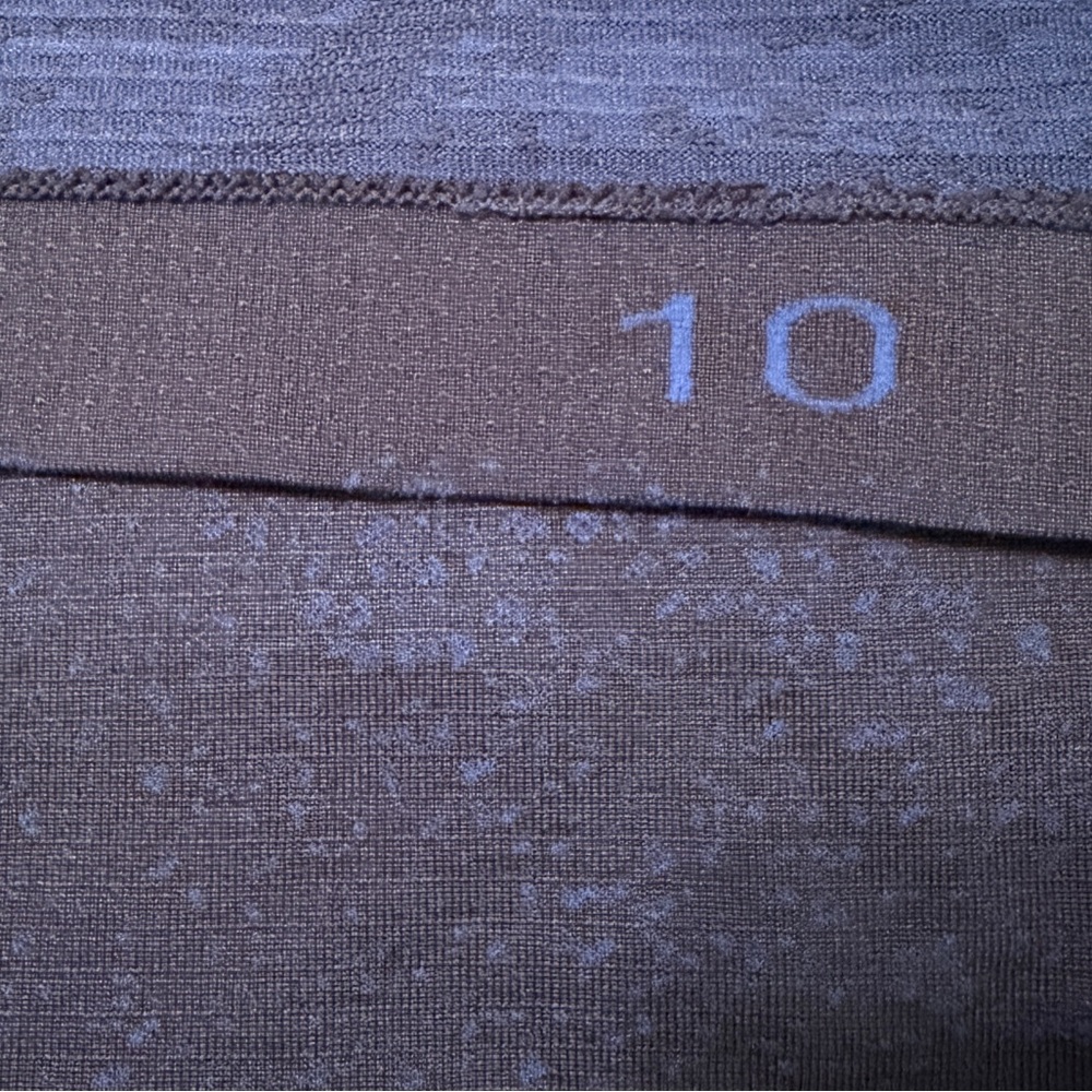 Lululemon EUC Swiftly Tech Racerback Tank Top 2.0 Waist Length Size 10 Blue - Picture 12 of 15